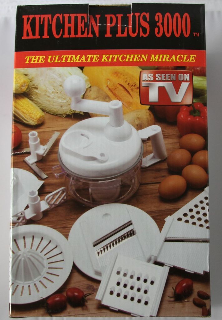 Kitchen Plus 3000 As Seen On TV Slicer Chopper Kitchen Utensils Mixer