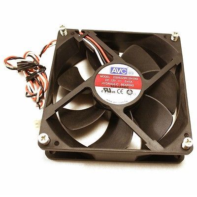 AVC Brushless 12V 3 Pin Hydraulic Bearing ATX Case Cooling Fan w