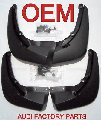 AUDI A8 ;S8 ;2009 2013 ; OEM SPLASH GUARDS MUD FLAPS FRONT&RR