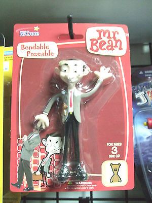 Mr.Bean Rowan Atkinson British TV Show Comedy Bendable Action Figure