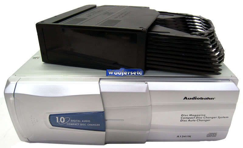 A1341N   AUDIOBAHN 10 DISC CD CD RW CD R CHANGER FOR AUDIOBAHN CD