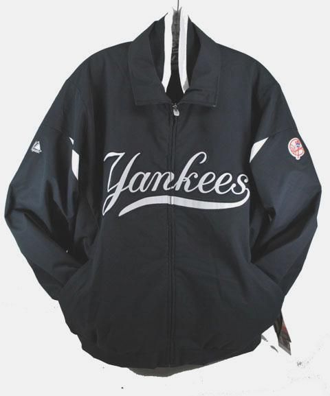 YORK YANKEES TRIPLE MLB BASEBALL ON FIELD JACKET AUTHENTIC ON FIELD