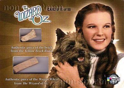 WIZARD OF OZ 2 (BREYGENT) PROP WBP #15 OF 50 RARE