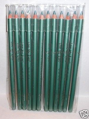 BARI LOVE MY EYES KOHLKAJAL EYELINER SOFTCRAYON 810 SEA GREEN 12 PACK