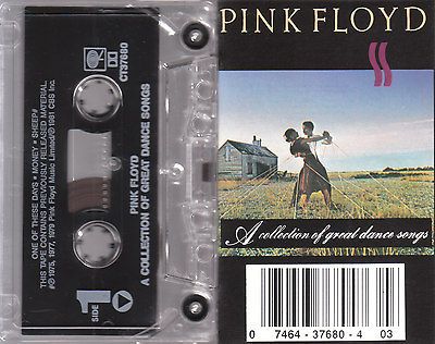Pink Floyd Collection Of Great Dance Songs Cassette Tape FCT 37680