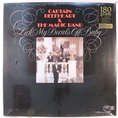 BEEFHEART & HIS MAGIC BAND Lick My Decals Off, Baby (rock & pop LP