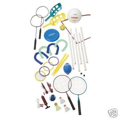 Volleyball Badminton Baseball Etc Combination Outdoor 10 Game Set