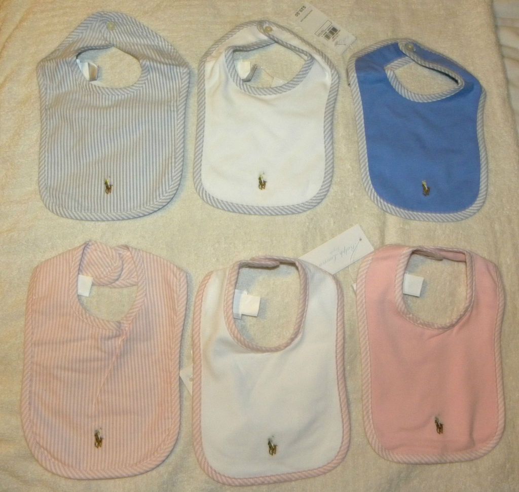 ralph lauren baby bibs