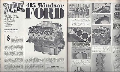 Popular Hot Rodding July 1991 Stroker Small Blocks Ford Mopar Olds