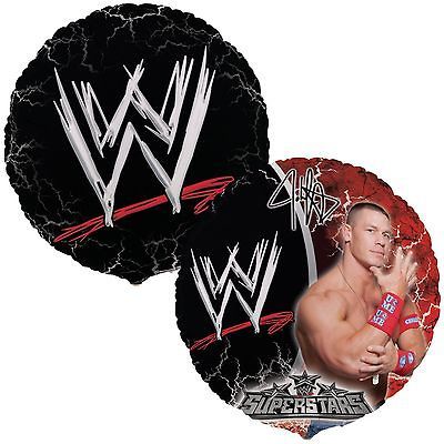 foil BALLOONS B wrestling WWE PARTY favors JOHN CENA superstars ANY