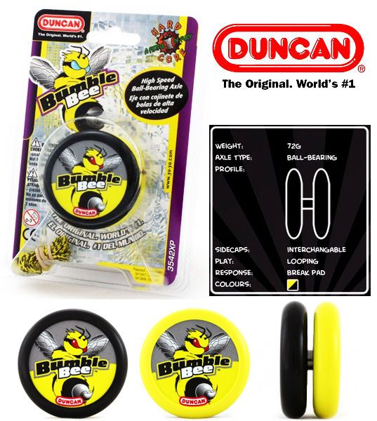 Duncan Bumble Bee YoYo Professional Ball Bearing YoYos