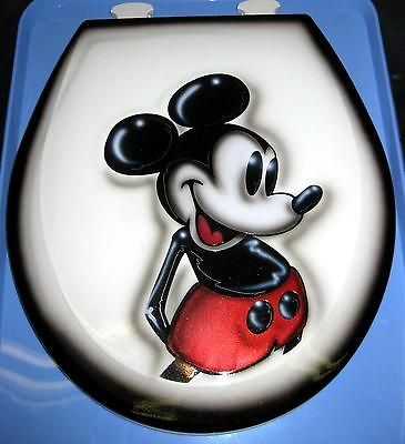 Mouse Toilet Seat, Cut Aluminum & Airbrushed Bathroom Design Bath