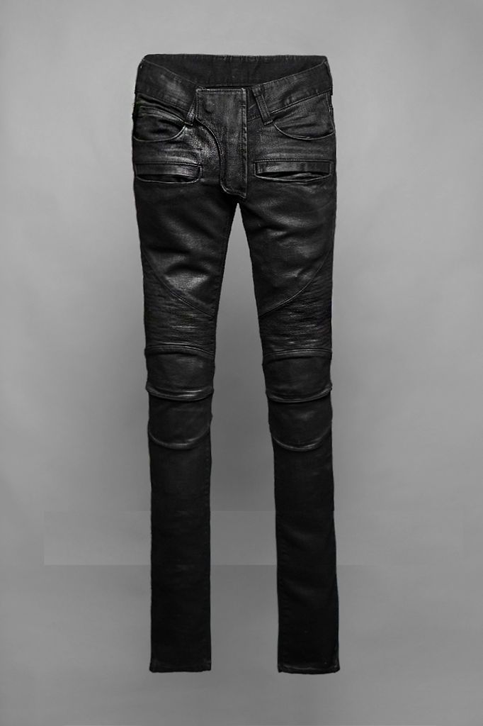 Mens LE 8087 Slim Biker Jeans Skinny BYTHER Gangnam STYLE