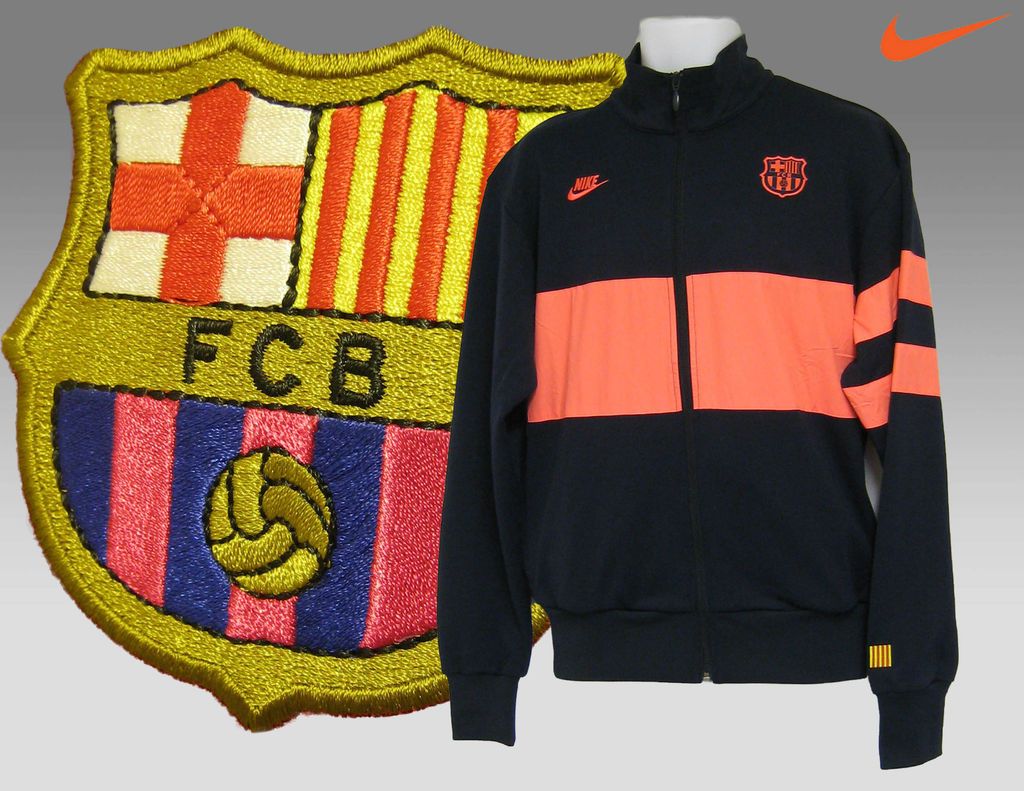 New Nike Barcelona Football Club Supporter Jacket NWT M