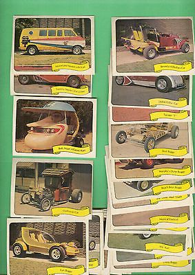 1975 Fleer George Barris Kustum Kars II Sticker Set