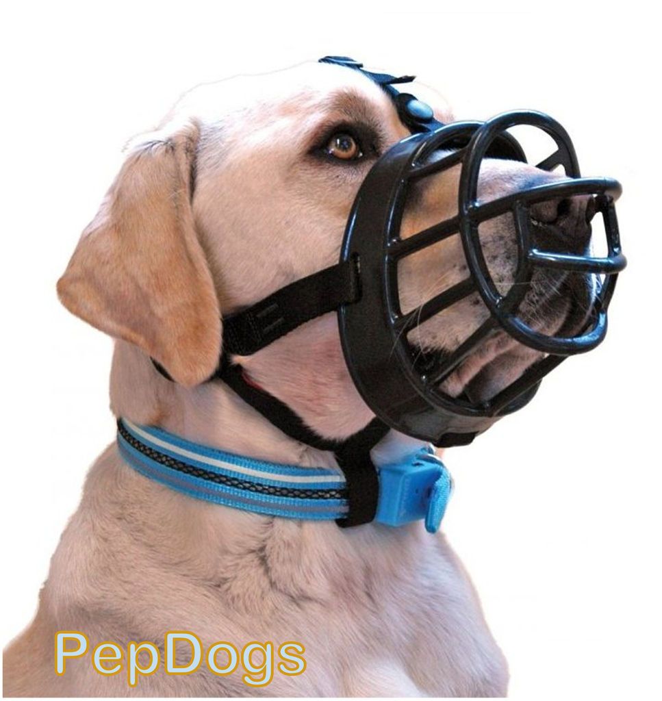 Baskerville Ultra Dog No Bite Muzzle Comfortable Soft Plastic Mesh