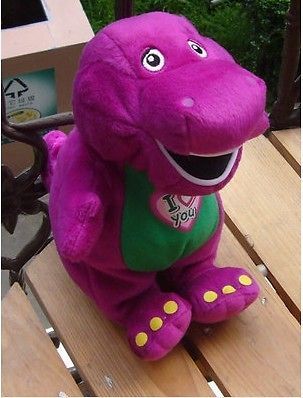 New Singing Barney PLUSH TOY Very Cute Lovely GIFT FOR KIDS 10 FREE
