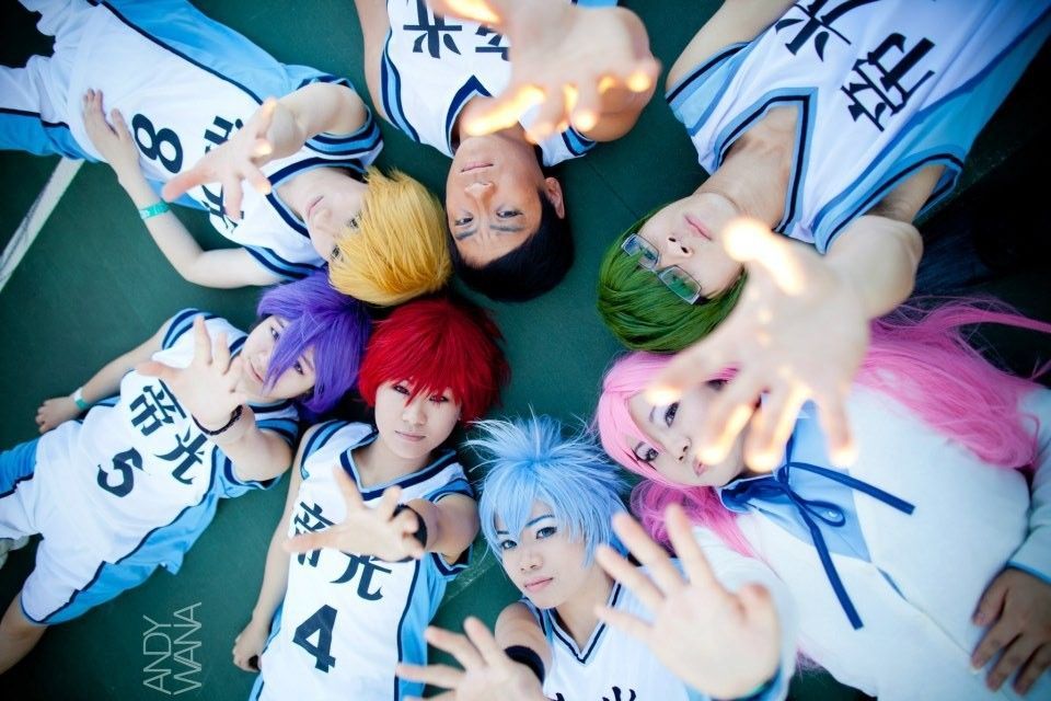 Kuroko no Basuke Cosplay Kiseki no Sedai Teiko Basketball Jersey