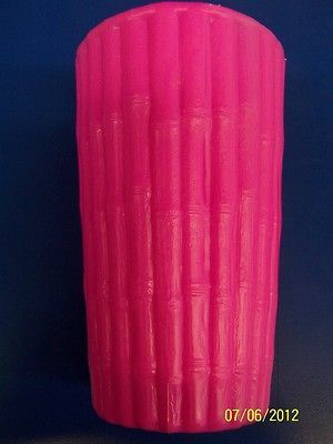 Tiki Island Summer Luau Beach Cocktail Party Plastic Bamboo Cup Glass