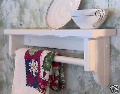 towel bar shelf