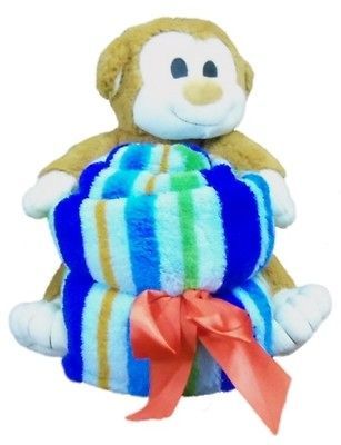 Newly listed Baruch Company Milo The Monkey With 50x60 Throw NEW