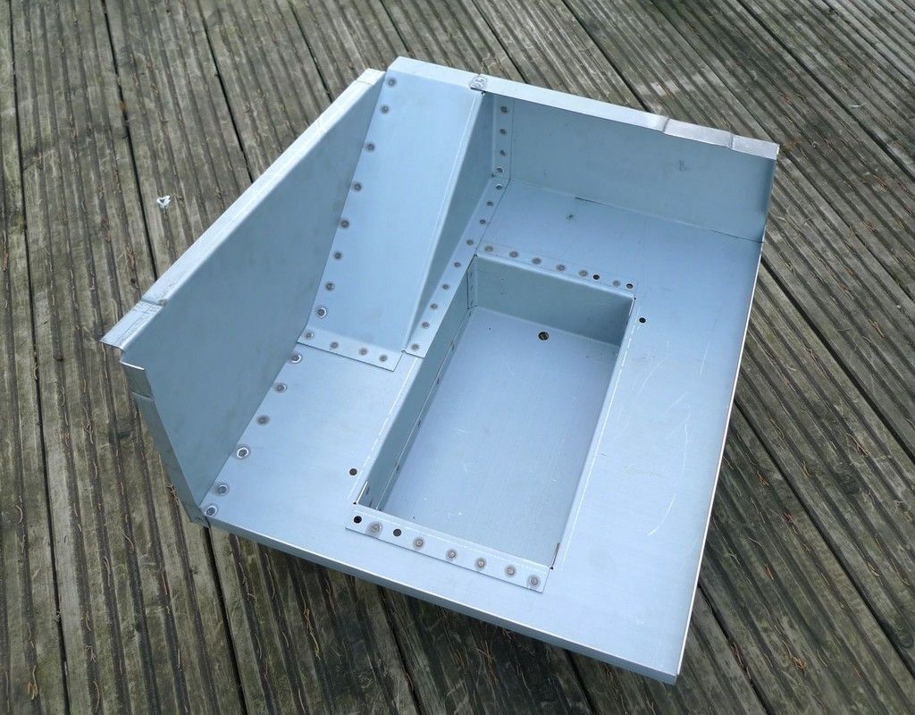 Land Rover Series 2a 3 Under/ Seat Battery Box Locker Tool Tray