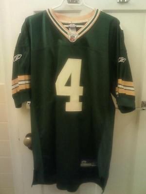 Quality Stitched NFL Football Jersey FAVRE #4 sz 48 Estate/old school