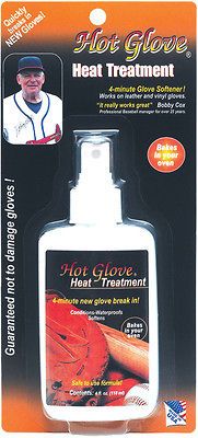 Hot Glove Baseball Softball Mitt Heat Treatment Conditioner Oil Spray