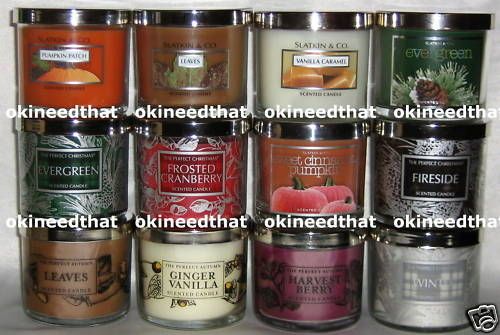 Bath Body Works YOU PICK SCENT 4oz small candle Slatkin