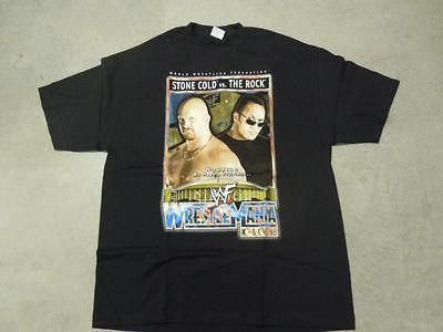 WRESLTMANIA 17 2001 WWF WWE VINTAGE BRAND NEW T SHIRT