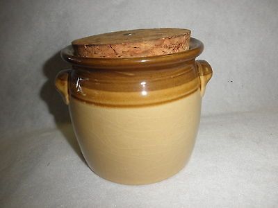 Bean Pot Granyville Church Gresley Made in England 4 Pot Pottery