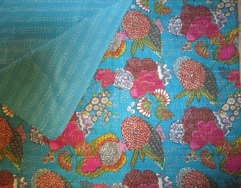 turquoise bedspread in Bedding