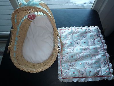 wicker bassinet