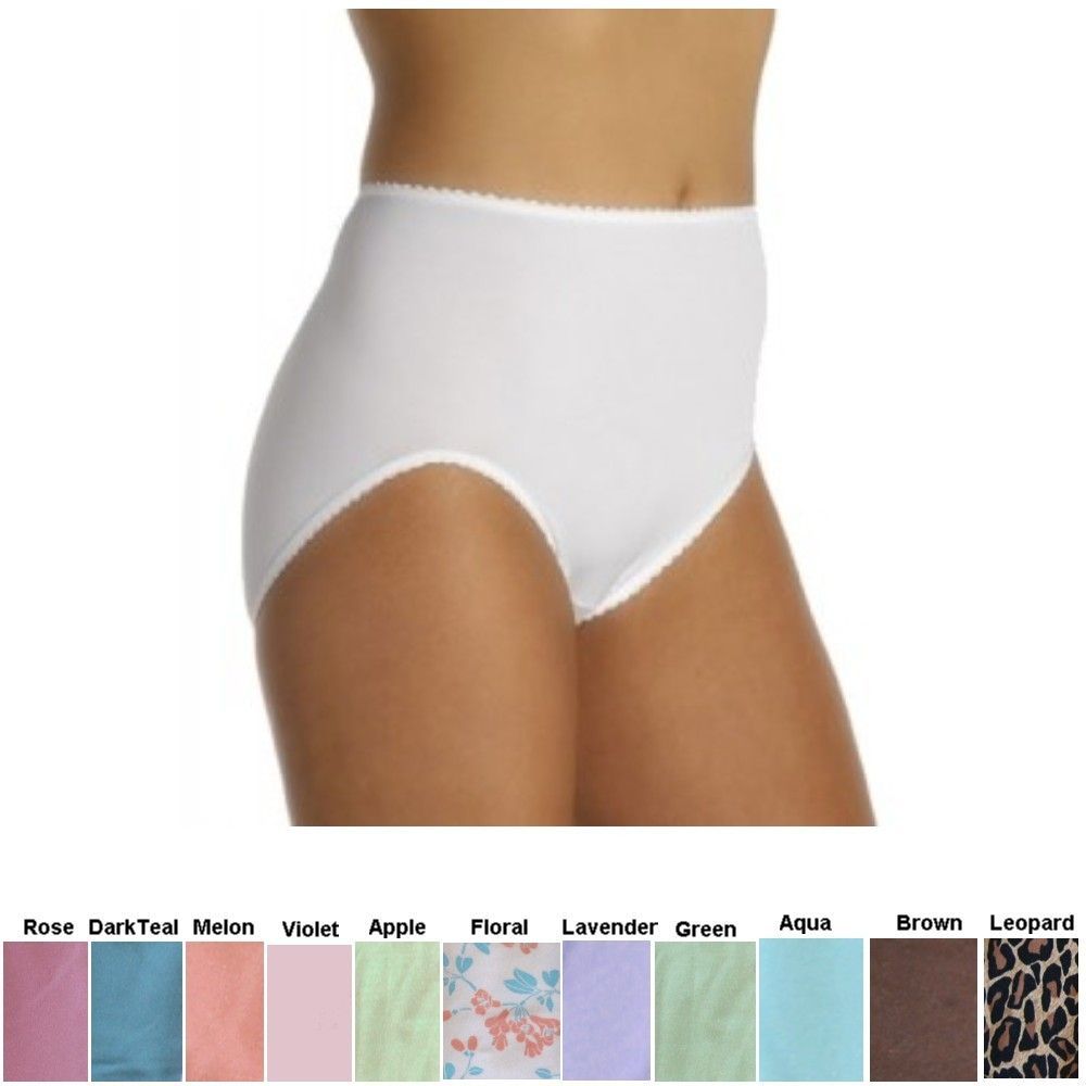 Vanity Fair Fits You Perfectly Hi Cut Brief Back Seam 13062 NEW Panty