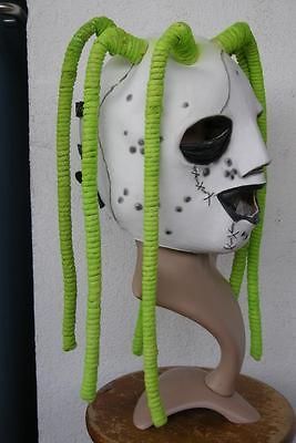 Slipknot Corey Taylor style IOWA Latex Dreadlock MASK Dreadlock