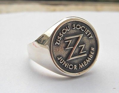 Solid Sterling Silver 925 Life Aquatic Team Zissou Society Junior