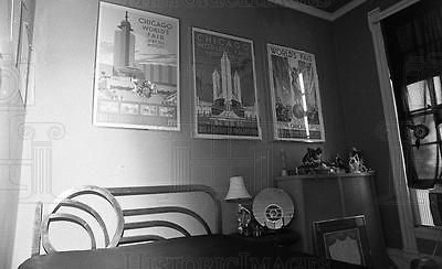 1973 35mm Negs Art Deco inside homes in Chicago  13