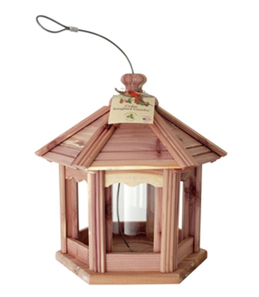 gazebo bird feeders