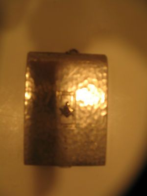 LAVIN & Lauer Co. VINTAGE RARE PAPER (CARD) HOLDER for necklace