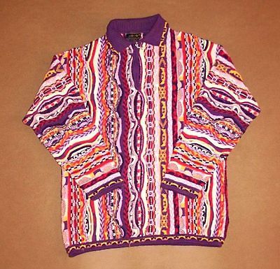 VINTAGE Coogi SWEATER Australia NICE Large COSBY Halloween UGLY