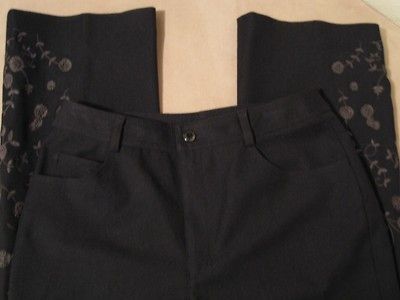 Excellent Pre own condition Black dress pants DANA BUCHMAN for woman