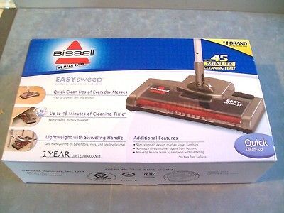 Bissell EasySweep Cordless Rechargeable Sweeper New Model 15D1