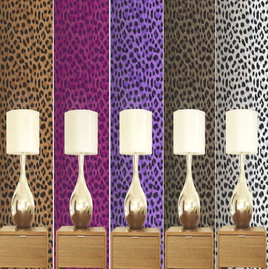 LEOPARD TIGER ZEBRA PRINT LUXURY WALLPAPER JUNGLE ANIMAL PRINT 10M