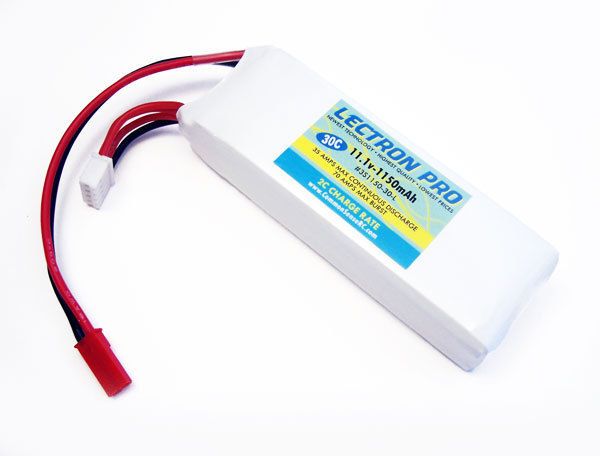 Flite Blade SR Lectron 1150mah 11.1V 30C Lipo Battery