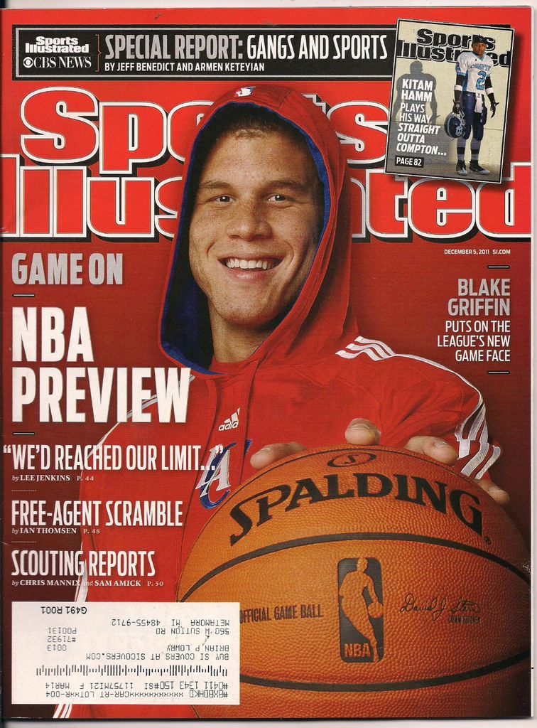 blake griffin sports illustrated