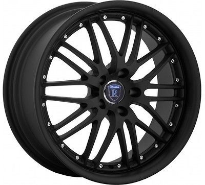 Rohana RL06 matte black wheel rim 5x120 RL TL MDX ZDX Z3 Z4 X3 X5