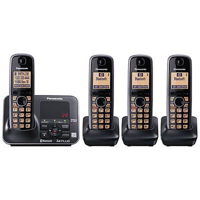 KX TG7734S DECT 6.0 Plus Link to cell Bluetooth Cordless Phone System