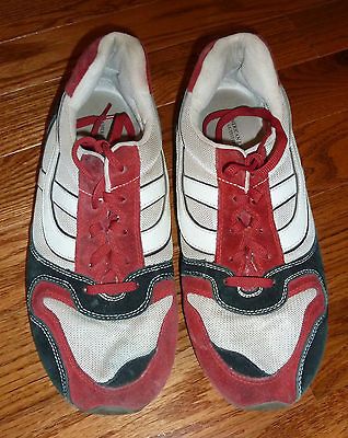 AE American Eagle mens shoes size 13 red black, white, tan used