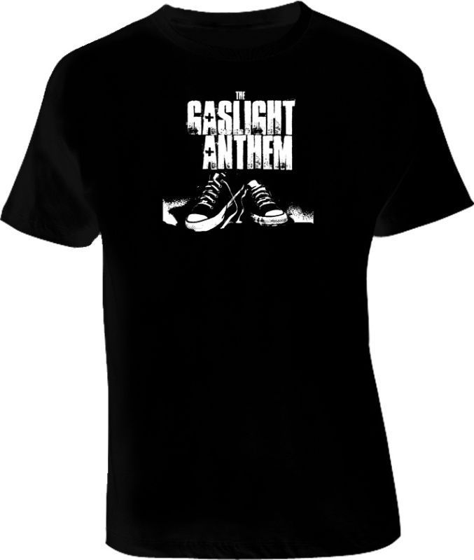 The Gaslight Anthem NJ Rock Blues Music Black T Shirt