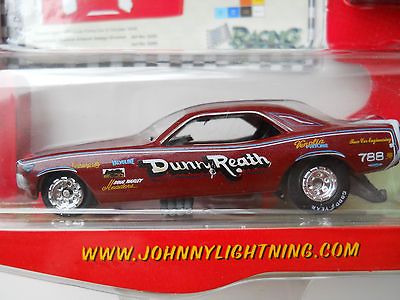 Johnny Lightning Racing Legends Dunn & Reath 1971 Plymouth Barracuda